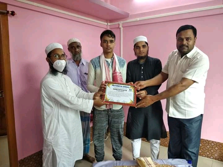 সিবিএসসি কৃতী সাকিল আহমেদকে সম্বর্ধনা জানাল প্রেড ফাউন্ডেশন