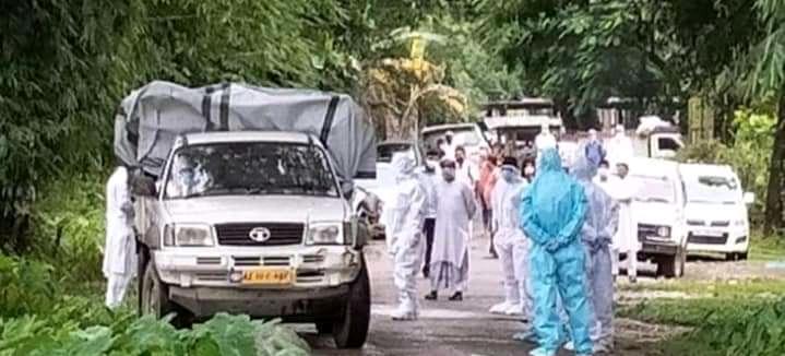 লকডাউন মেনেই জানাজা সম্পন্ন করা হলো করিমগঞ্জের প্রথম করোনা আক্রান্ত শামীম আহমদের