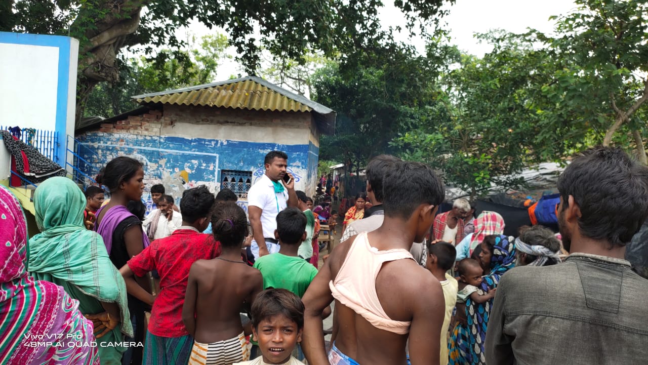 প্রবল বর্ষণে প্লাবিত পাঁশকুড়া সহ বিস্তীর্ণ এলাকা