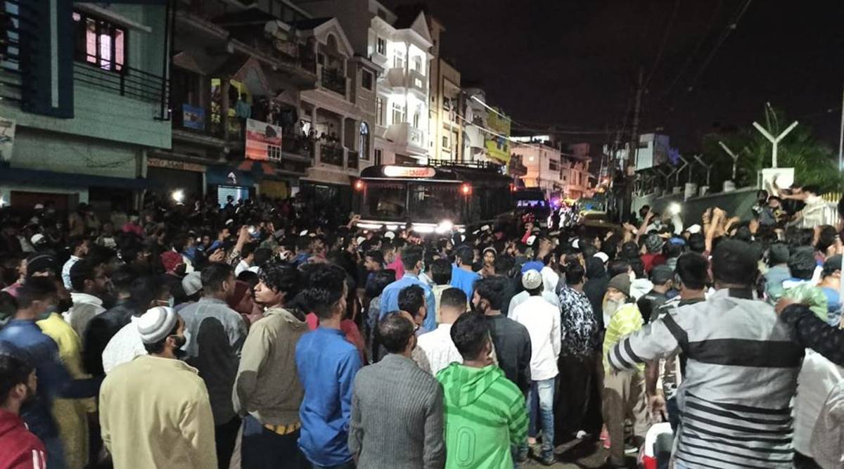 বেঙ্গালুরুতে হিংসায় জড়িত থাকা ৪০জনকে গ্রেফতার করল