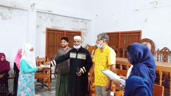 এফআইভিডিবি’র সংঘ প্রকল্পের উদ্যোগে কান্দিগাঁও ইউনিয়নে নগদ অর্থ বিতরণ
