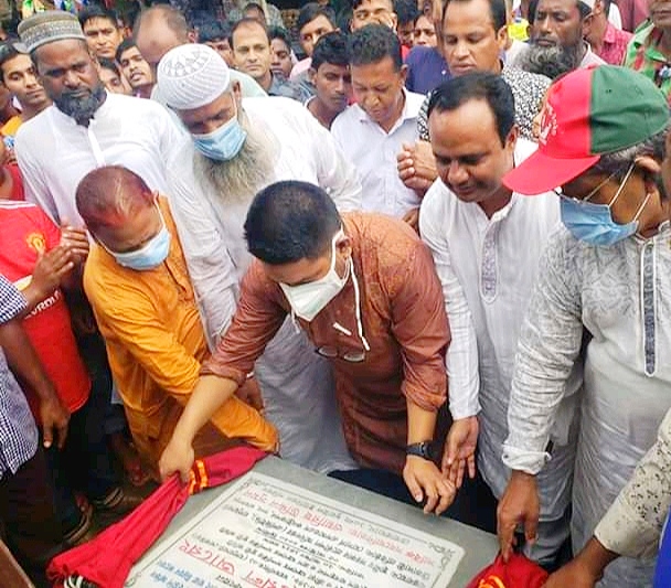 ১১ কোটি টাকা উন্নয়ন প্রকল্প উদ্বোধন করলেন সাংসদ জুয়েল আরেং