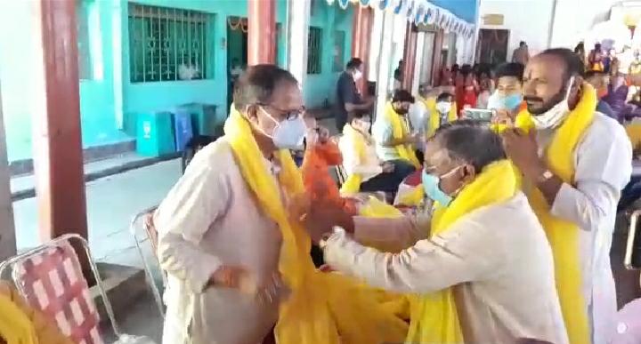 বিজয়া দশমী উপলক্ষে পাগড়ী প্রদান অনুষ্ঠান বার্নপুরে