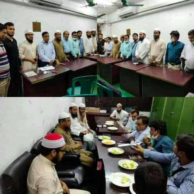 ইসলামী আন্দোলন বাংলাদেশ-এর সাথে জাগো হিন্দু পরিষদের বৈঠক অনুষ্ঠিত