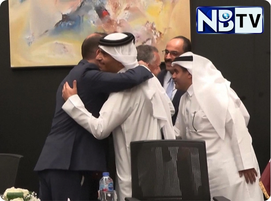 গাজা যুদ্ধবিরতি নিয়ে ইসরায়েল-হামাস চুক্তি স্বাক্ষরিত হল কাতারের মধ্যস্থতায়