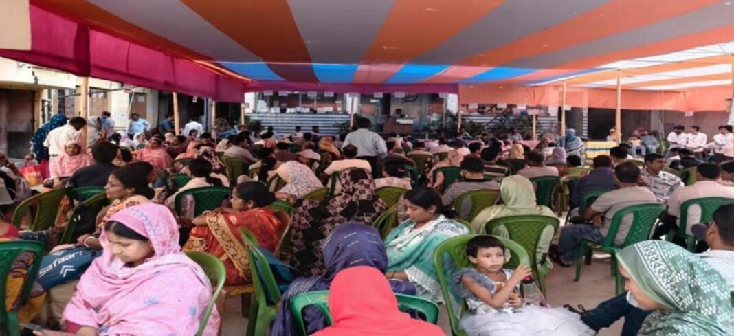 মালদার চাইল্ড মিশনের মেধা প্রবেশিকা পরীক্ষায় অংশ নিল হাজারো শিক্ষার্থী