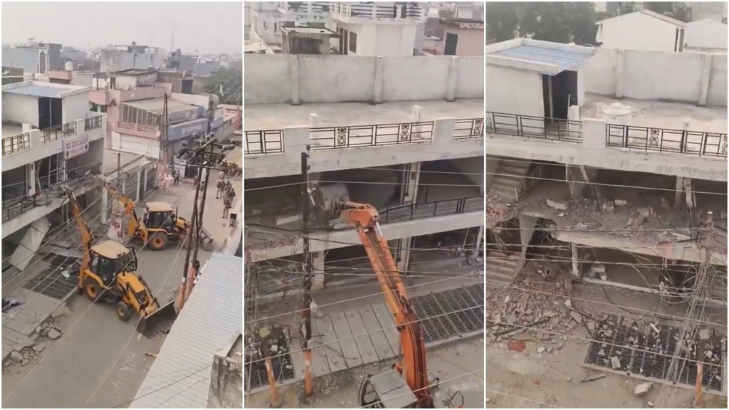 উত্তরপ্রদেশের বেরেলিতে বুলডোজার অভিযানে তৌকীর রাজার ঘনিষ্ঠের আবাসন গুড়িয়ে ভেঙে ফেলল প্রশাসন !