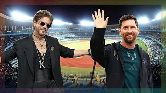 কলকাতায় মেসির সঙ্গে দেখা করতে আসছেন শাহরুখ খান, ভক্তদের মধ্যে তুঙ্গে উন্মাদনা