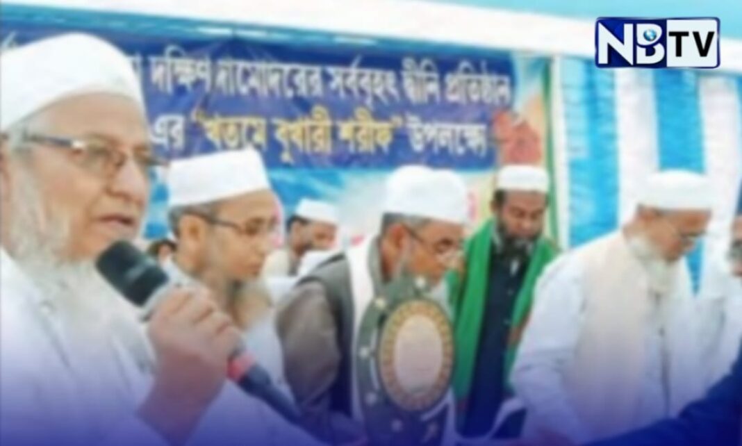 দারুল উলুম সেহারাবাজারে খতমে বুখারী উপলক্ষে দস্তারবন্দি ও বিশেষ দুয়ার মজলিশ অনুষ্ঠিত