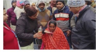 এসআইআর শুনানির লাইনে দাঁড়িয়ে অসুস্থ ৯ মাসের অন্তঃসত্ত্বা মহিলা