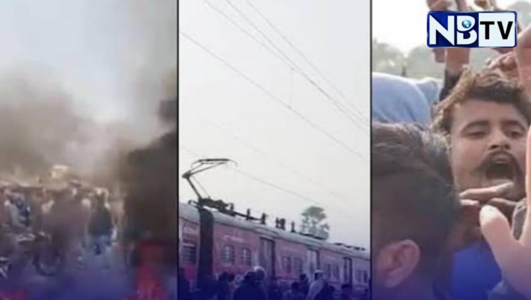 পরিযায়ী শ্রমিকের মৃত্যুকে ঘিরে ফের উত্তাল বেলডাঙা, অবরোধে বন্ধ লালগোলা সেকশনের ট্রেন চলাচল