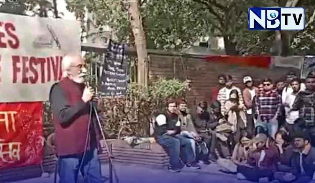 দিল্লি বিশ্ববিদ্যালয়ে অশান্তি: ইতিহাসবিদ ইরফান হাবিবের দিকে ডাস্টবিন ছোড়ার অভিযোগে চাঞ্চল্য