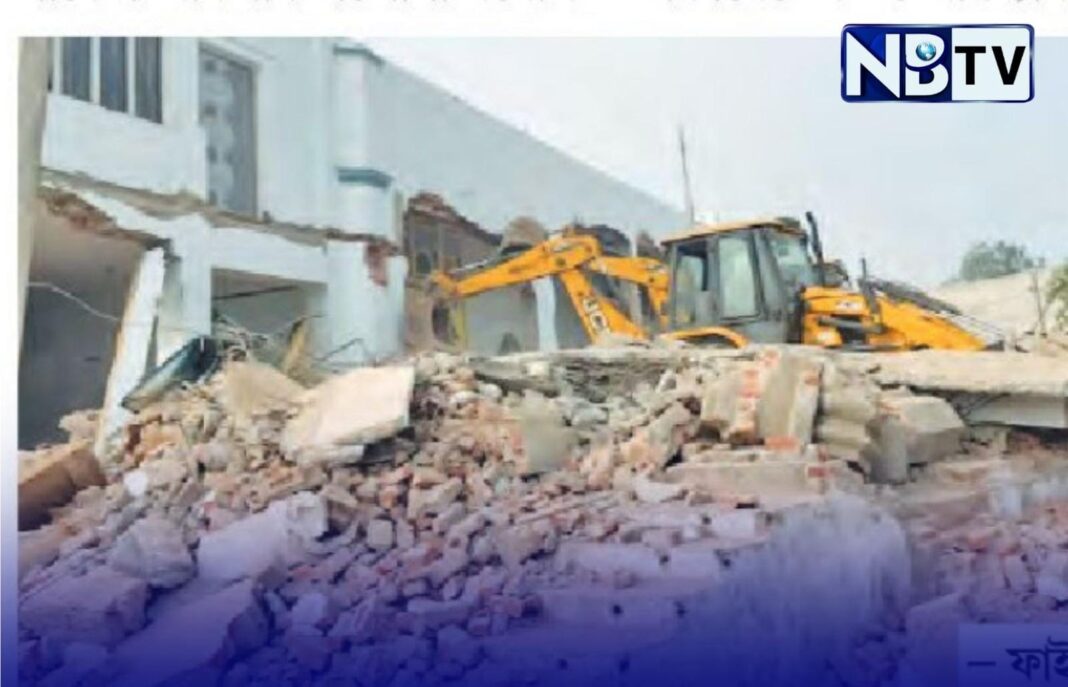 উত্তরপ্রদেশের সম্ভলে মাদ্রাসা ভাঙা নিয়ে বিতর্ক, অভিযানে ভাঙল ১০ মুসলিমের বাড়িও