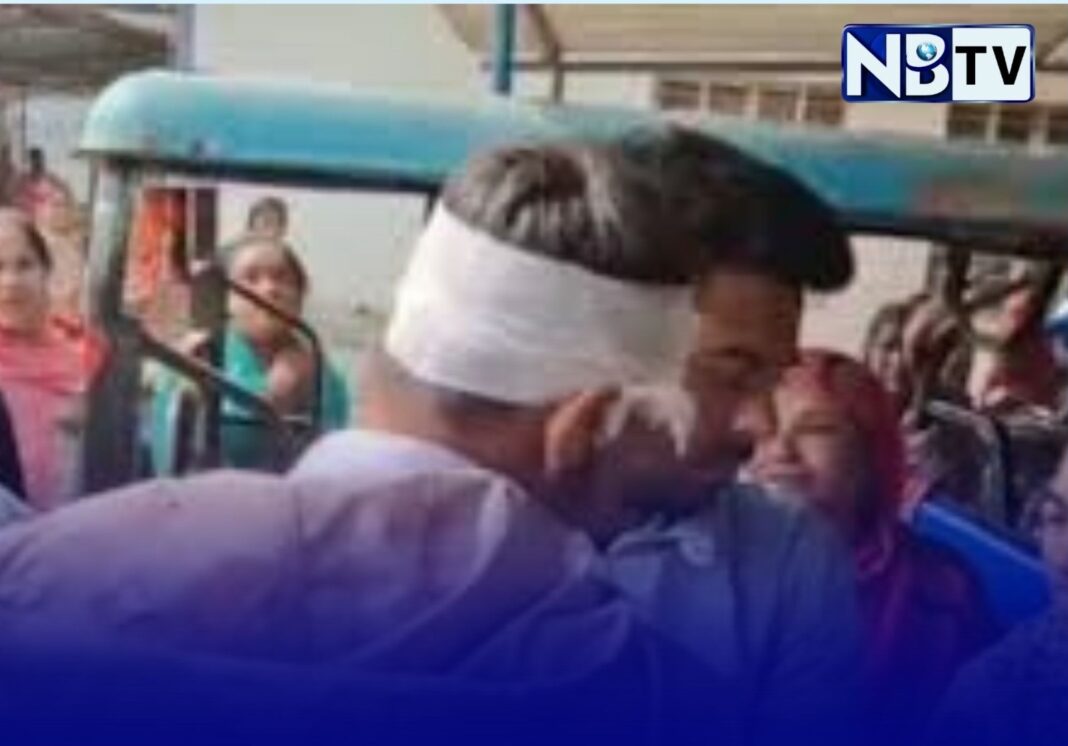 পরীক্ষার পথে ডাম্পারের ধাক্কায় মর্মান্তিক দুর্ঘটনা, গুরুতর জখম দুই মাধ্যমিক পরীক্ষার্থী!