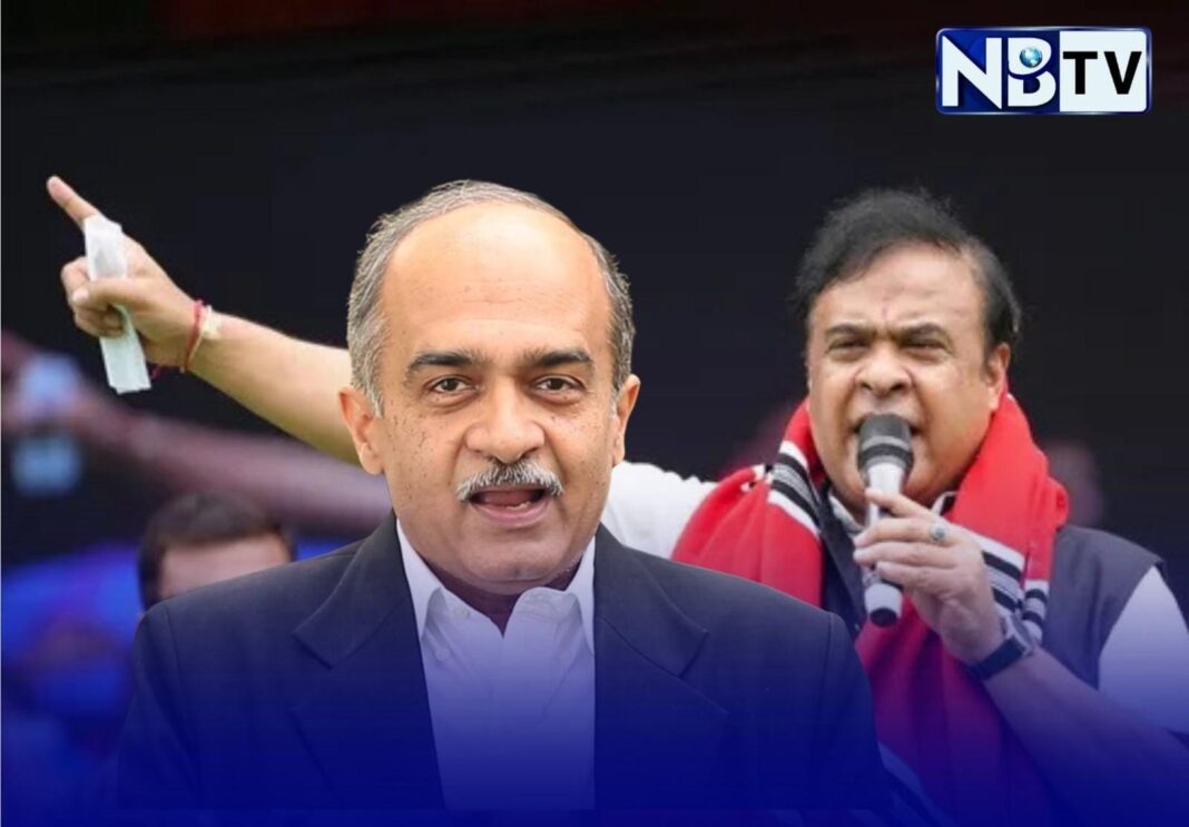 মুসলিম বিদ্বেষী মন্তব্যে হেমন্ত বিশ্ব শর্মার বিরুদ্ধে আদালত পদক্ষেপ না নেওয়ায় ক্ষোভ প্রকাশ, প্রশান্ত ভূষণের