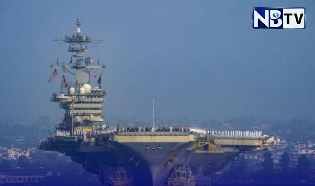 খামেনেইর মৃত্যুর প্রতিশোধ নিতে, যুক্তরাষ্ট্রের দম্ভের জাহাজ ‘USS Abraham Lincoln’–এ ক্ষেপণাস্ত্র হামলা, ইরানের