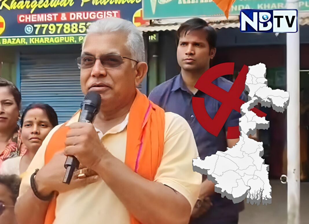 ভোটের পর বাংলায় ‘ইউপি মডেল’-এর হুঁশিয়ারি, এনকাউন্টার প্রসঙ্গে দিলীপ ঘোষের মন্তব্যে তীব্র বিতর্ক