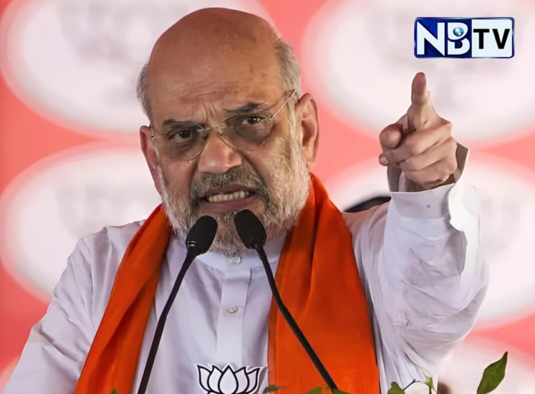 অমিত শাহের ভাষণে ‘রবীন্দ্রসংগীত’ হয়ে গেল ‘রবিশঙ্কর’ ! ফের বহিরাগত তত্ত্বে শান দিচ্ছে বিরোধীরা