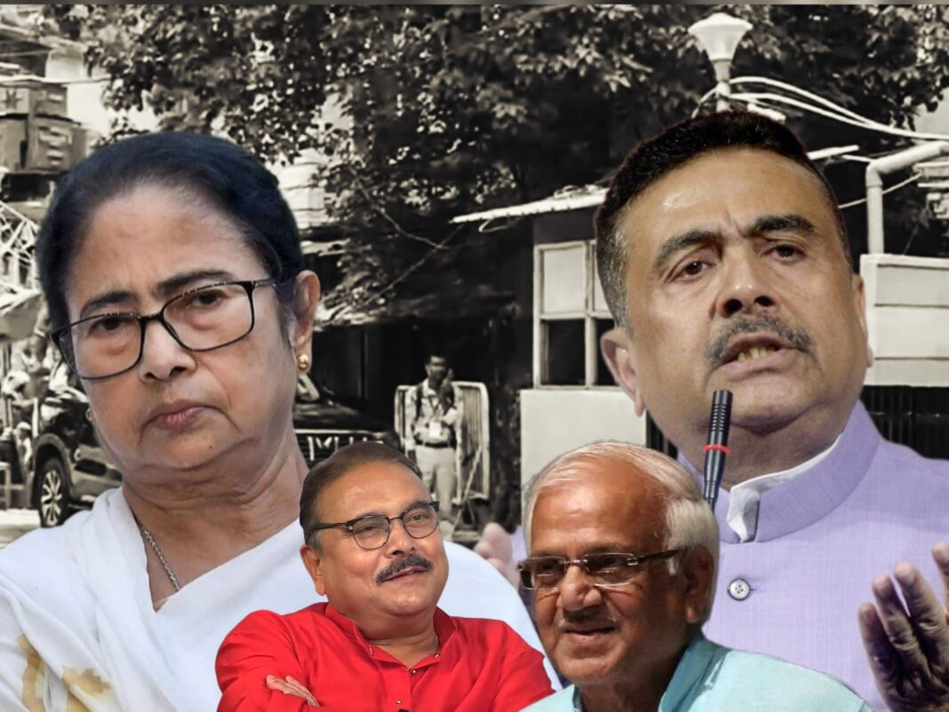 পুরনো নিরাপত্তারক্ষীদের ফিরিয়ে দেওয়ার দাবিতে শুভেন্দুর সঙ্গে দেখা করলেন মমতা-ঘনিষ্ঠ ৫ বিধায়করা