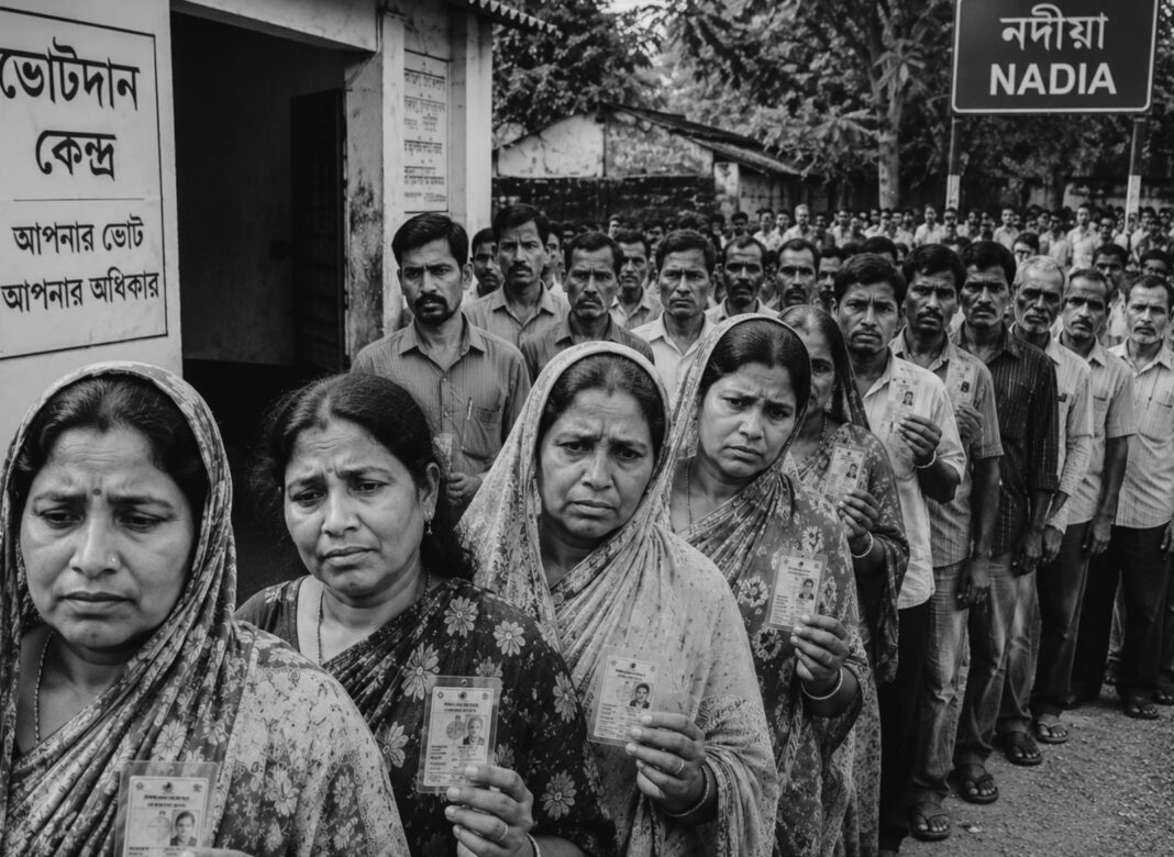 নদীয়ায় লক্ষাধিক ভোটারের ভাগ্য অনিশ্চিত, বিজেপিও নীরব! উদ্বেগ কবে কাটবে?