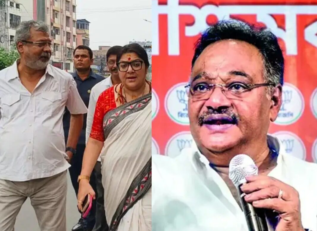 কামারহাটির চেয়ারম্যান পদ নিয়ে বিজেপিতে অস্বস্তি! লকেটের দাদা চেয়ারম্যান নির্বাচিত হতেই ‘গঙ্গাজল দিয়ে শুদ্ধিকরণ’ করার বার্তা শমীকের