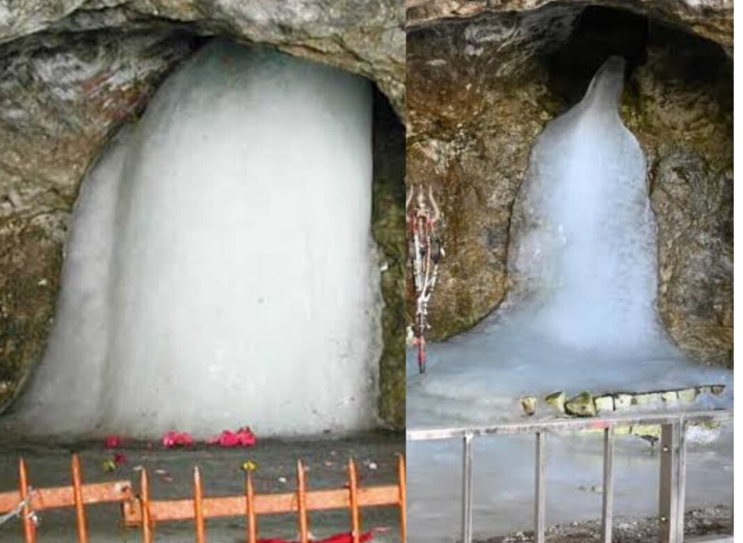 অমরনাথে দ্রুত গলছে শিবলিঙ্গ, পরিবেশ নিয়ে বাড়ছে উদ্বেগ
