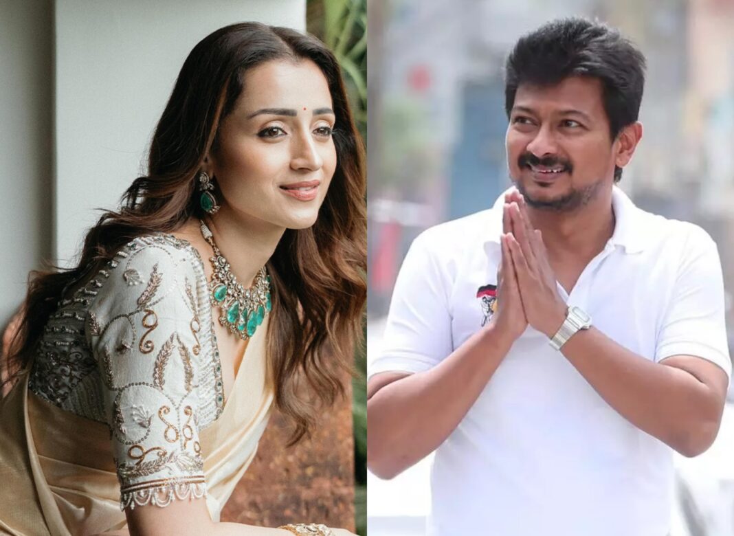 অভিনেত্রী তৃষাকে নিয়ে ‘বিতর্কিত’ মন্তব্য উদয়নিধির! গ্রেফতারির দাবিতে সরব বিজেপি