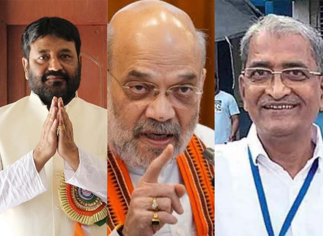 বিজেপি থেকে দূরত্বের জল্পনার মাঝেই অমিত শাহের সঙ্গে বৈঠক NCPI-এর তিন মুসলিম সাংসদ!