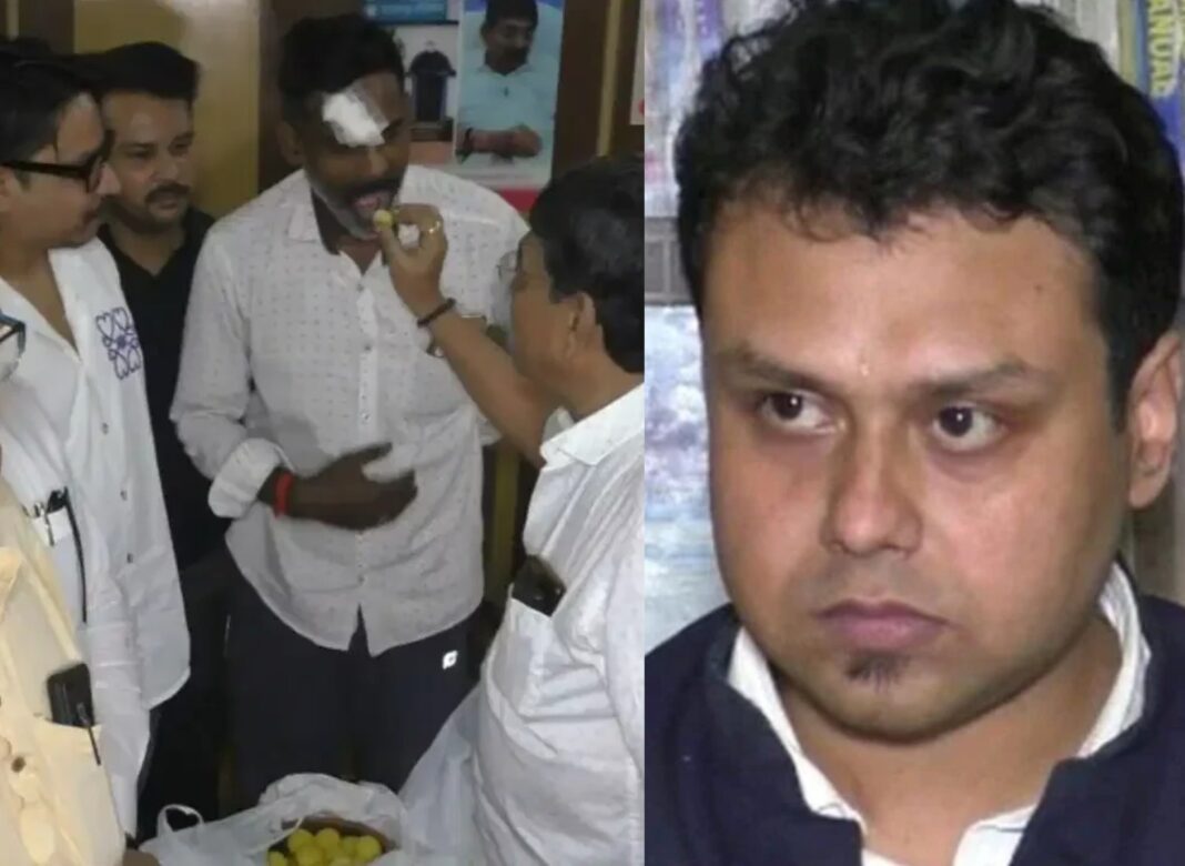 কৌস্তভের হুঁশিয়ারি উপেক্ষা! মণীশ শুক্লা খুনে অভিযুক্ত তৃণমূল নেতার বাড়িতে মিষ্টি নিয়ে উপস্থিত বিজেপি কর্মীরা